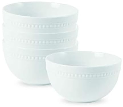 Everyday White 26 Ounce Porcelain Soup Cereal Bowls