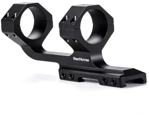 WestHunter Optics 30 mm Cantilever Picatinny Scope Mount | Black