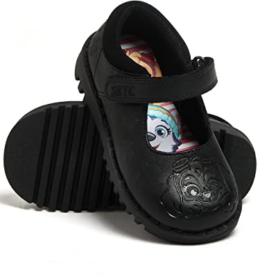 Paw Patrol Girls School Shoes Black 10