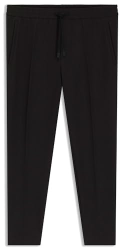 BOSS T_ Convert Pantalon Plat, Noir 1, 52 Hommes