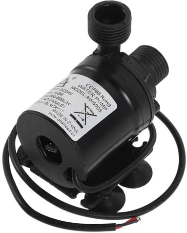 DOITOOL de Agua Eléctrica para Estanque Fuente Agua Caliente de Acuario Pequeña Rosca de 1/4 de Aire Portátil para Acuarios