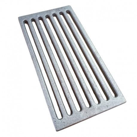 Easyricambi - Griglia in Ghisa per Camino e Stufa a Pellet per Caduta Cenere e Aereazione, Compatibilità Universale Guardare le Misure, in Ghisa Resistente, Montaggio Semplice (Misure: 30 x 15 cm)