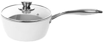 Keramisk non-stick pannsats, wok, stekpanna, soppgryta, prisvärda kastruller, femdelad set, induktionshäll, Universal Cross-Border/721(18cm*8cm Milk Pot (With Lid))
