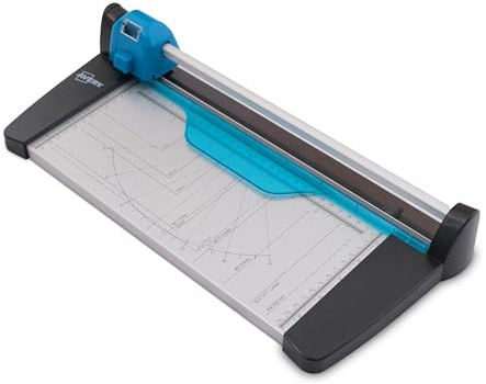 Avery 4-in-1 A4 Paper Trimmer – Straight, Wavy, Dash & Folding Line Cutter for Craft, Office & School Use