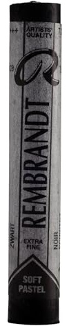 Rembrandt weiche Pastelle - Schwarz 700.5 Lebendige reine Farben Hochwertige Pigmente Metallfrei