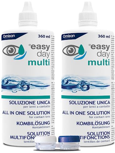 Easy Day Multi Soluzione Unica Per Lenti A Contatto - Duopack 2 X 360 ml