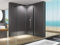 BuyLando.Shop [Typ-Lily-Sw] 10mm Walk in Duschwand - Duschabtrennung - Dusche - ESG Glas (150x200cm Klar)