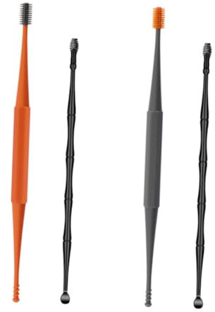 BCOATH 2sätze Ohrreinigungskit Mit Aufbewahrungstaschen Zuverlässige Ohrlöffel Und Praktische Ohrpicke Für Sichere Und Effektive Ohrreinigung