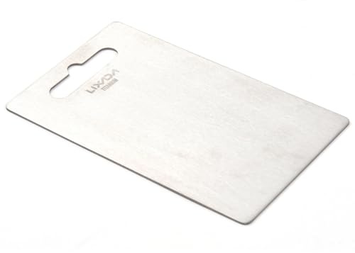 Tabla de cortar Ti de doble cara, ligera, para frutas, verduras y pan, ideal para cocinar al aire (L)