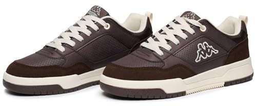 Kappa - Sneakers Bassa, Uomo, Marrone, Poliuretano, Fitness. Logo Manis, Taglia: 41