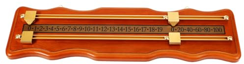 ibasenice Tableau de Score Snooker 2 Voies en Panneau Dense, 1 Set