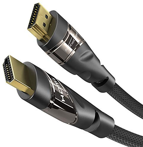 KabelDirekt – 10 m Cavo HDMI 4K (High Speed HDMI con Ethernet, 4K Ultra HD, 3D, Full HD 1080p, HDR, ARC, PS5, XBO, HDTV)