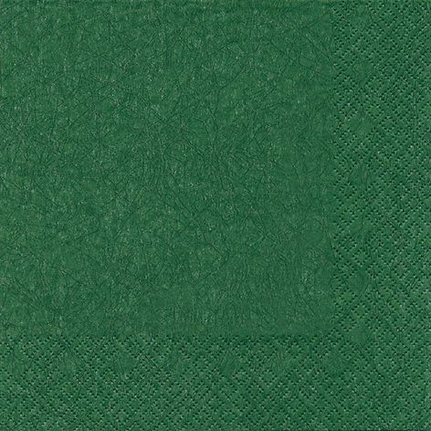 20 Servietten Uni dunkelgr?n/Modern Colours/einfarbig/zeitlos 33x33cm