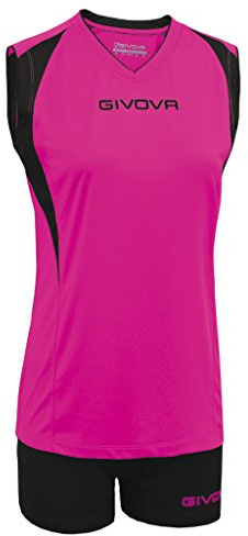GIVOVA Kit Volley Spike Fuxia/Nero Tg. M