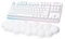 Logitech G715 Teclado Para Gaming Inalámbrico con Iluminación LIGHTSYNC RGB, LIGHTSPEED, Interruptores Linear (GX Rojo) y Reposamanos Para Teclado, Compatible con PC y Mac, Blanco