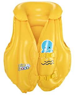 Bestway Swim Safe ABC Schwimmweste Stufe B WonderSplash , 3-6 Jahre