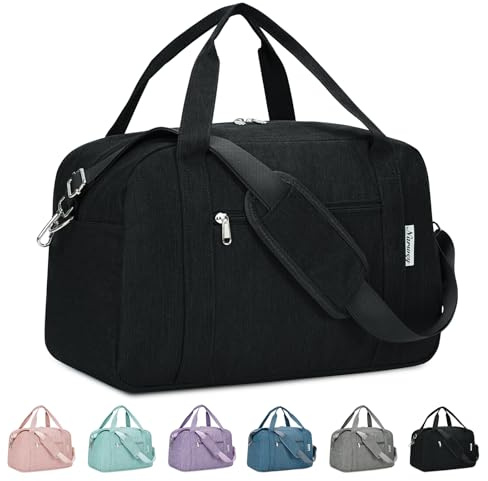 Narwey Carry on Duffle Bag Underseat for Airplane, Personal Item Travel Bag