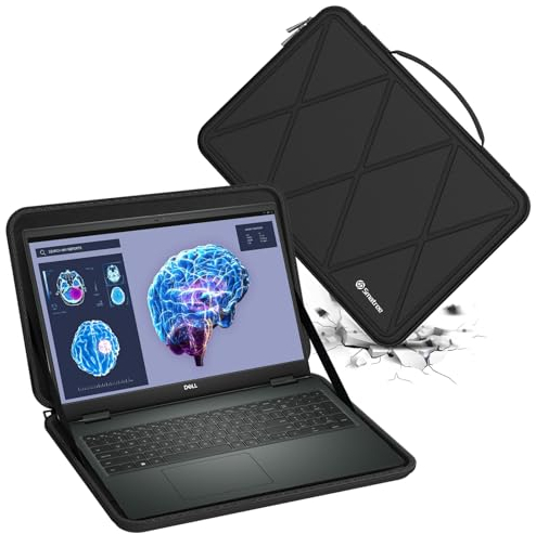 Smatree Hard Eva Schutzhülle Tasche Kompatibel für 16 Zoll Dell Precision 7680/7670 Workstation Laptop, für Dell Precision Workstation Laptop Slim und Anti-Shock Case Notebook Tasche (X8287)