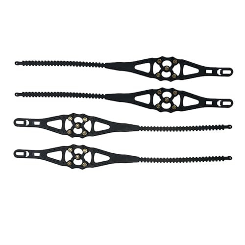 Cadenas De Nieve Cadena de nieve antideslizante for coche de 2 a 8 Uds., cadena antideslizante de emergencia for neumáticos de coche de TPU, amarres de cadena for neumáticos de 165-275mm de ancho Cade