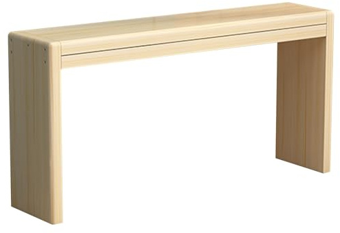 Massivt trä sovrumsbänk – modern entréstol stol robust omklädningsbänk 60 cm tjock för kök och vardagsrum 20 cm djup förvaringslösning