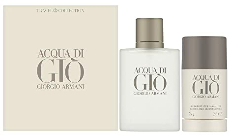 Armani Acqua Di Gio Set enthält Eau de Cologne Spray und Deo