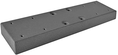 Mail Boss 7145 2 Bar, Granite Double Mailbox Post Adapter, Two Box Spreader