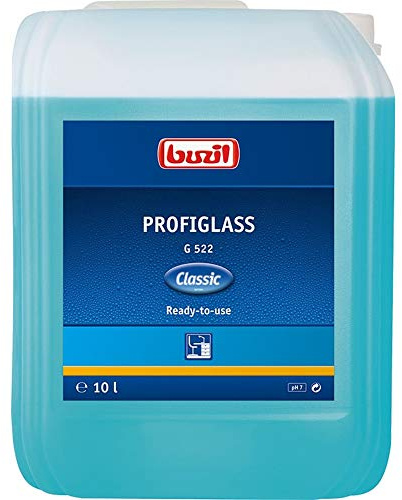 Buzil Detergente per vetri Profiglass Classic G522: per risultati senza aloni, tanica da 10 l