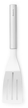 Brabantia Pfannenwender, klein Profile, Kochutensil, Küchenhelfer, Stahl, Matt Steel, 26.5 cm, 250729