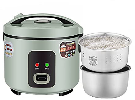 Olla arrocera (2-5L) Olla arrocera antiadherente con bajo contenido de azúcar funcional para el hogar, separación de sopa de arroz, conservación inteligente del calor, para 1-7 personas (Size : 3L)