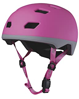 Micro™ Helm | Das ORIGINAL | NEON | Fahrrad-, Skate und Scooterhelm (Neon Pink, Größe S: 51-54 cm)