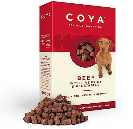 Coya Freeze-Dried Raw Adult Dog Food - Beef - 150g