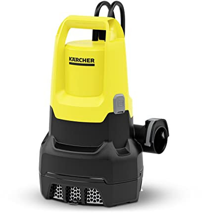 Kärcher SP 22.000 Dirt Level Sensor Submersible Pump for Dirty Water, Flow Rate: 22,000 l/h, Immersion Depth: max. 7m, Particle Size: max. 30mm, Residual Water Height: 35mm, Pressure: 0.8 bar