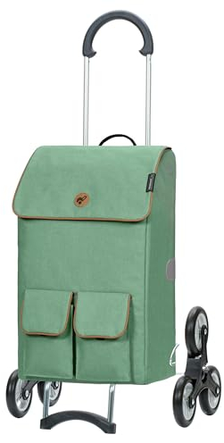 ANDERSEN Carro de la compra Scala Sh. Ipek Ma Salvia 42 L Carro de mano aislado Bolsa Nevera Resistente, Desmontable Ruedas Desmontables Escaleras