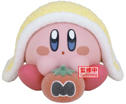 Banpresto Figura de Acción Coleccionable Kirby Fluffy Puffy - Mine Break Time, 4 cm - BP28517P Multicolor, Optimo para los fanaticos del Videojuego