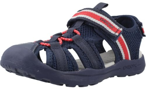 Geox J Vaniett Boy A Sandal, azul marino/rojo, talla 37 EU