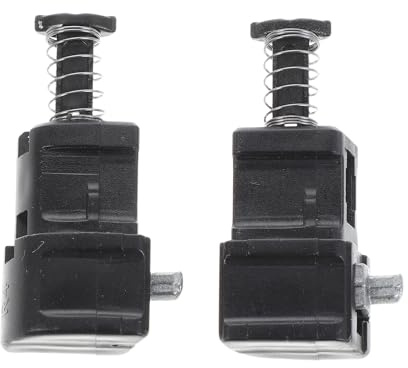 GLEAVI 2pezzi Maniglia di Ricambio per Valigia Clip di Bloccaggio Parte di Riparazione per Maniglia Telescopica per Bagagli Accessori per Trolley