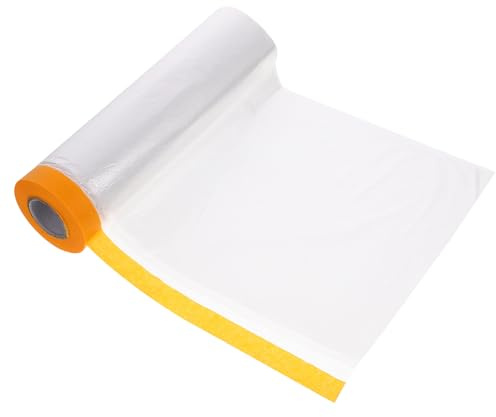 MAGICLULU Kit D'isolation Fenetre Anti Froid avec Film Isolant Pe Transparent et Ruban Adhésif, Installation Facile pour Isolation des Fenêtres en Hiver à Domicile