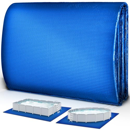 tillvex Pool Bodenplane 250 x 180 cm Rechteckig für Pools & Schwimmbecken