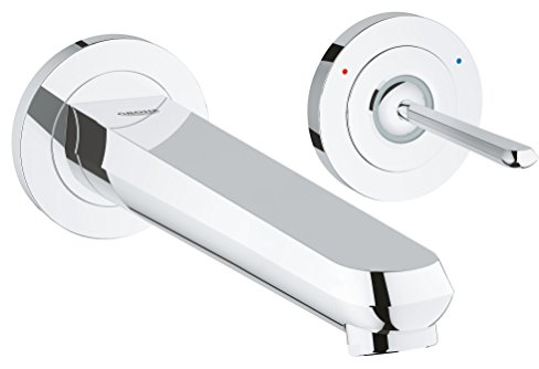 GROHE Eurodisc Joystick 2-Hole Basin MixerL-Size Chrome 19969000