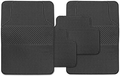 Streetwize SWCM100 Rubber Mat Sets Serenade - Black (4 Pieces)