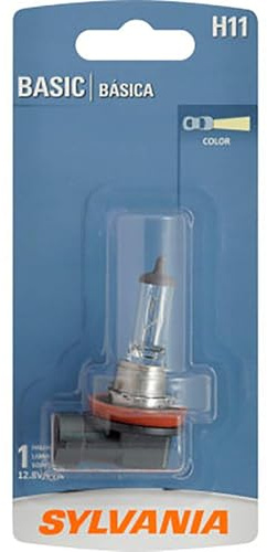 SYLVANIA - H11 Basic - Halogen Bulb for Headlight, Fog, Daytime Running Lights, and Cornering Applications (Contains 1 Bulb)
