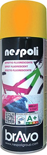 Nespoli Bomboletta Spray Aerosol Arancio Effetto Fluorescente 400ml