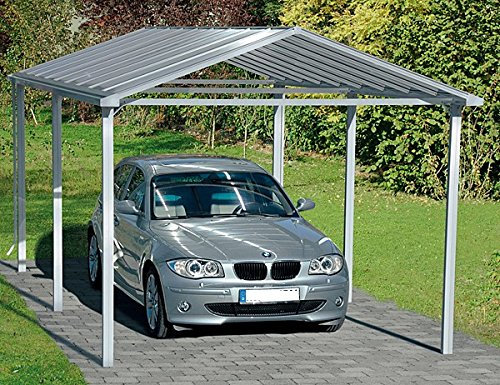 Abri de voiture Carport platinum alu