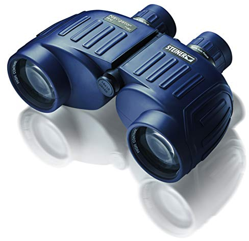 STEINER Marine-Fernglas Navigator Pro 7x50 - Qualitäts-Fernglas, 10 Jahre Garantie, hohe Detailschärfe, 5m wasserdicht, gemacht für Wassersportler und Hobbbysegler