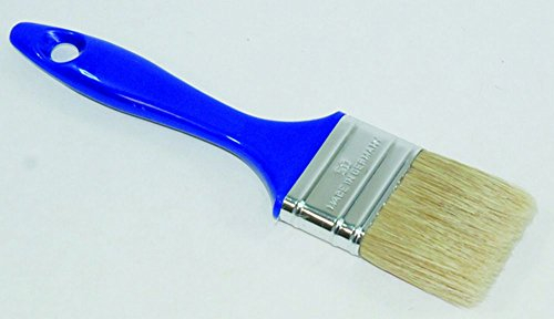 FRIESS Flachpinsel, Flat Paint Brush, Painting Brush, 6. Stärke, 60mm Light China Bristles 52 mm Blue Plastic Handle - Pack of 12