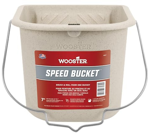 Wooster 912-0086170000 Brush 8617 Speed Bucket, 1/2 Gallon, No Size, White