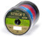 WAKU Schnur STROFT GTP Typ R Geflochtene 500m Multicolor R10-0,450mm-33kg