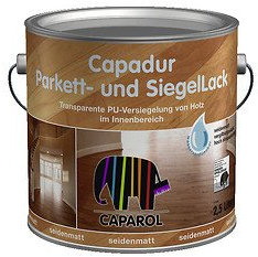 Caparol Capadur Parkettlack und Siegellack - Hochglanz 2,5 Liter