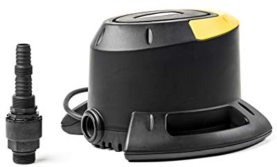 DAB Eurocover Flachsauger-Tauchpumpe - 6.000 L/Std. - 250W - Förderhöhe 6,5 m - Korngröße 5 mm - Integrierter Schwimmer - Tauchpumpe