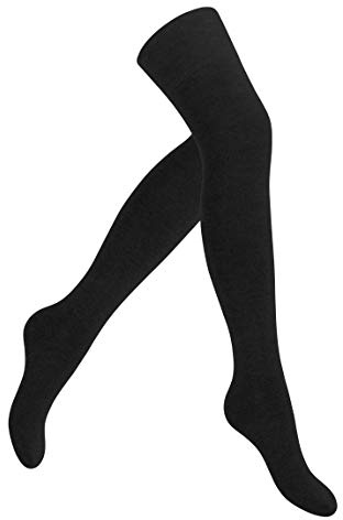 Vincent Creation - Calzettoni - Donna Schwarz Uni Taglia unica